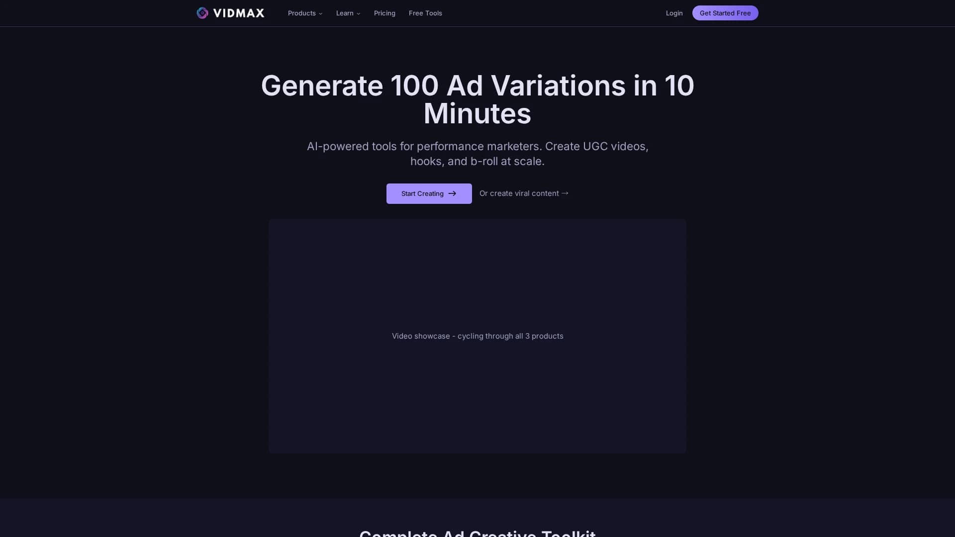 vidmax homepage
