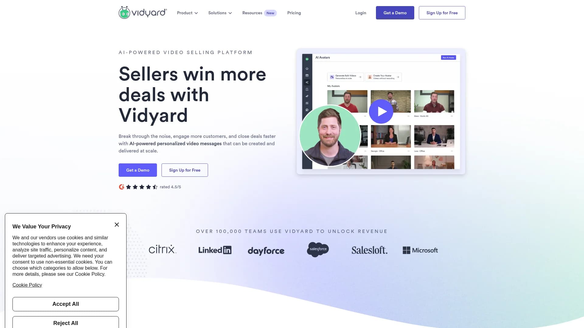 vidyard-video-tools-for-virtual-sales-and-marketing-teams homepage