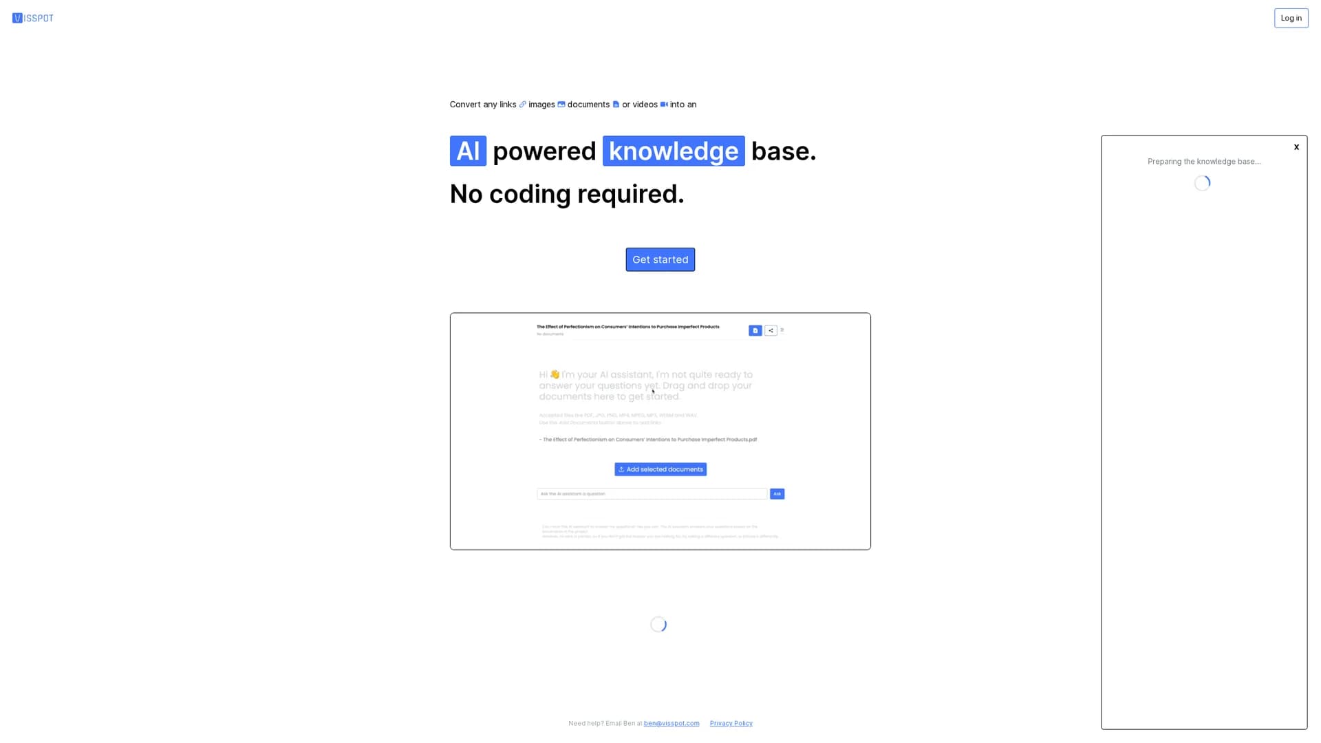 visspot homepage