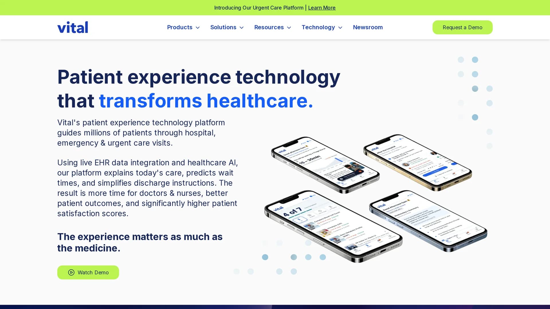 vitaler-com homepage