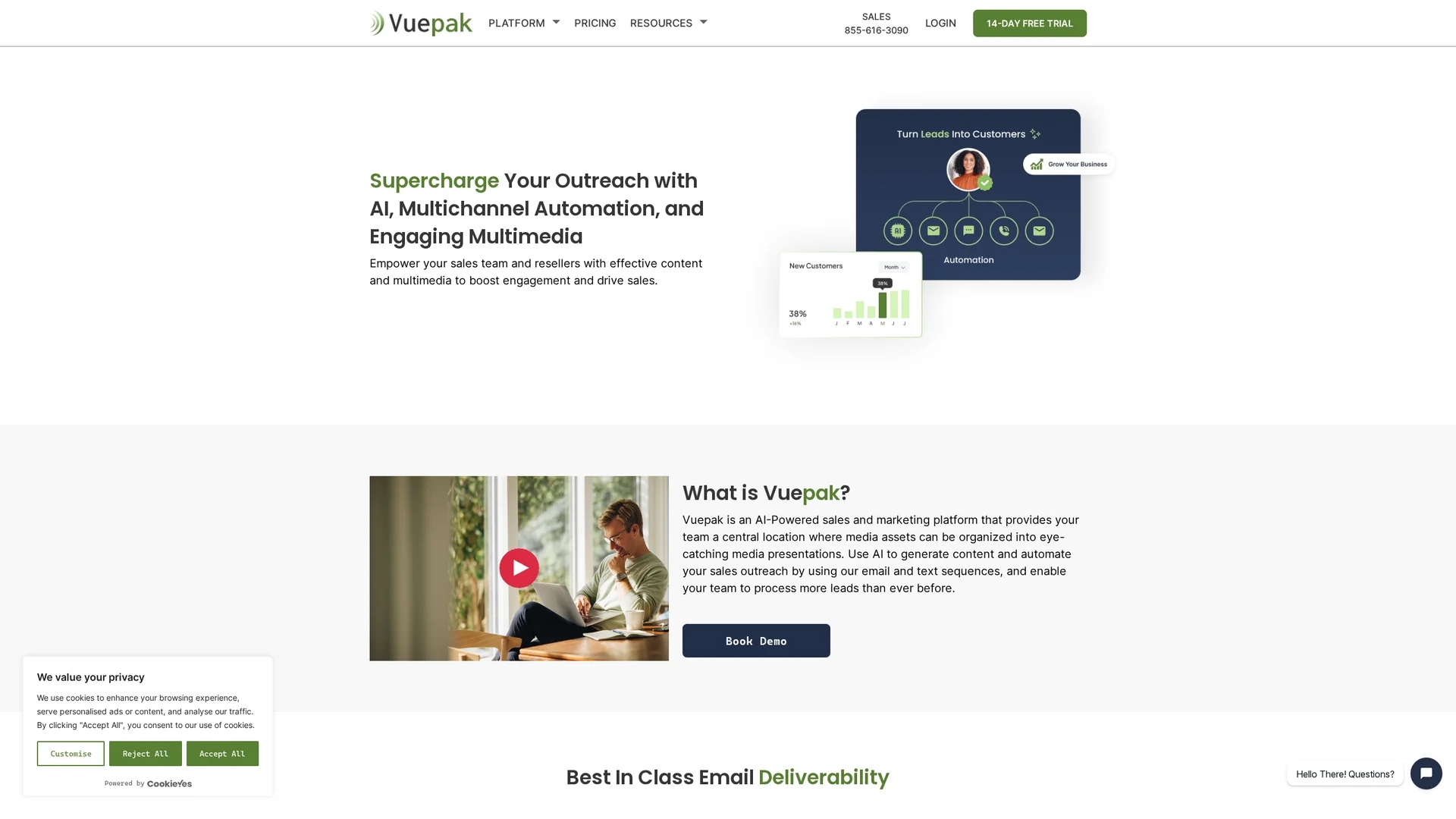 vuepak homepage
