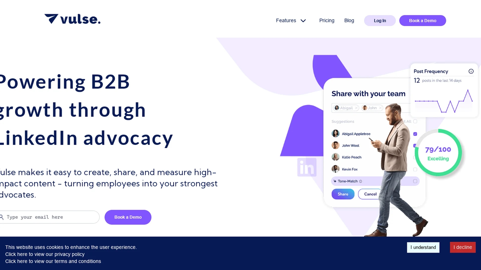 vulse homepage