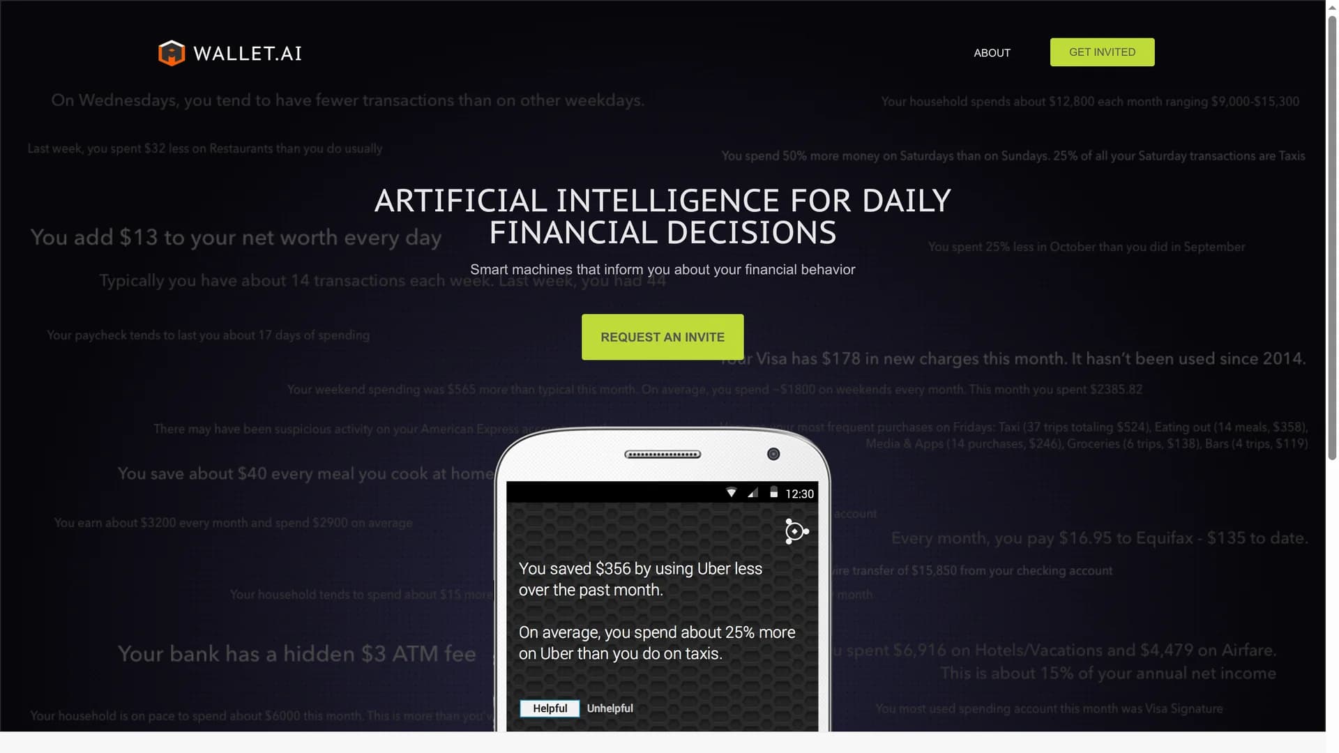 wallet-ai homepage