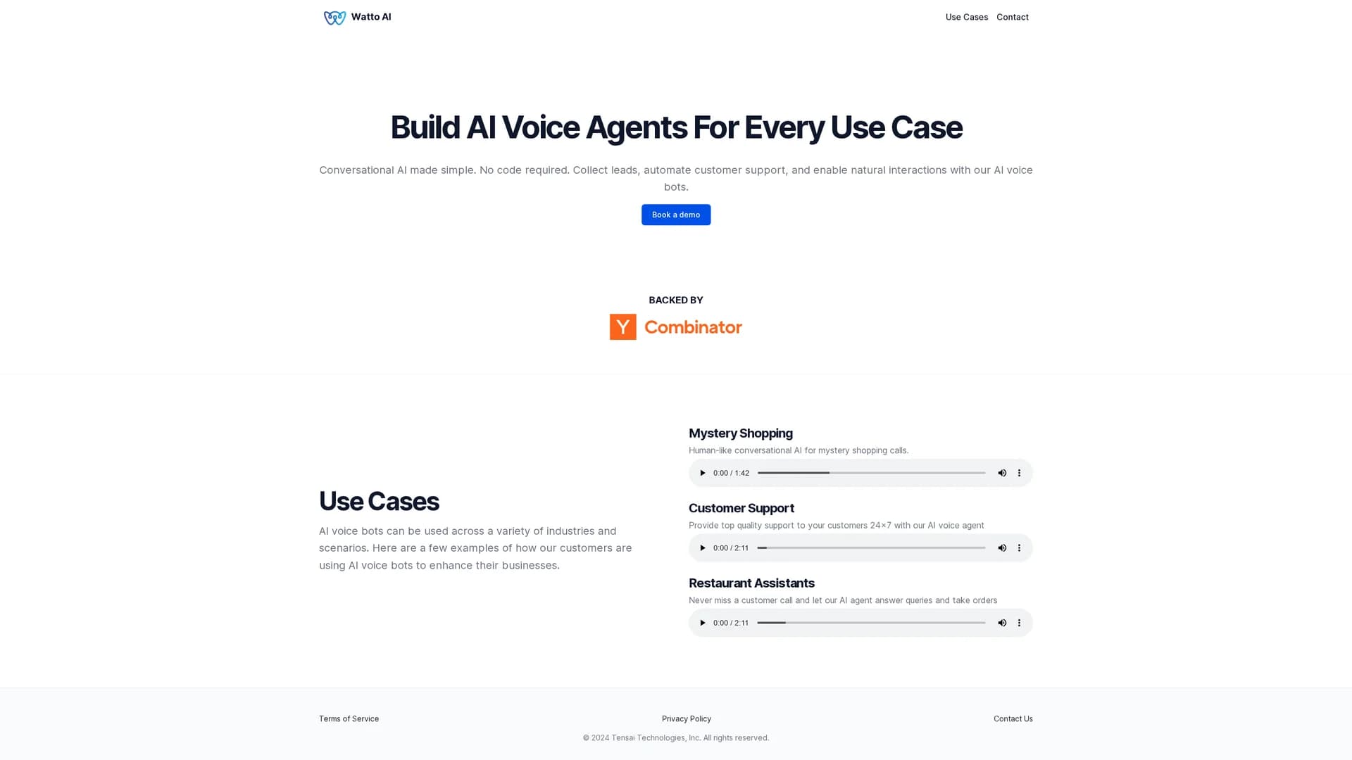 watto-ai homepage