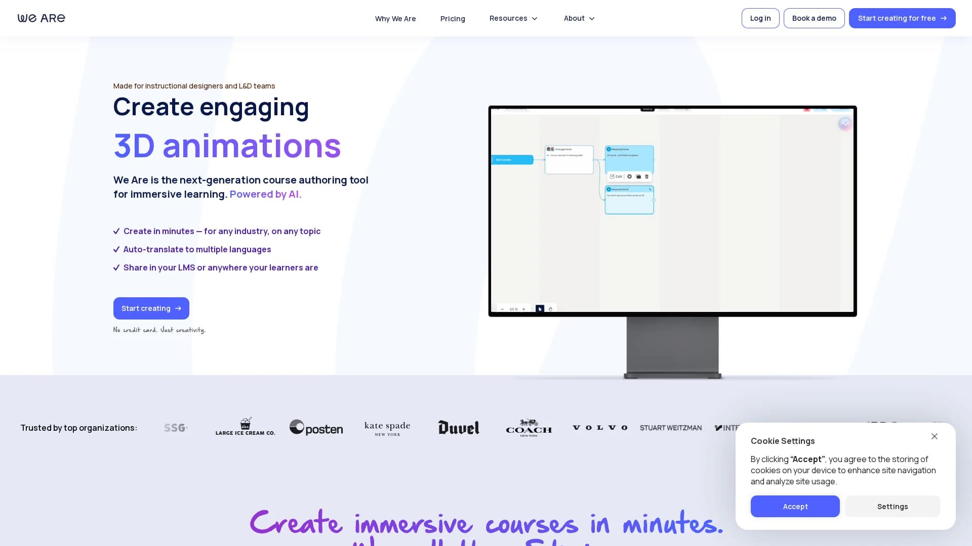 we-are-learning homepage