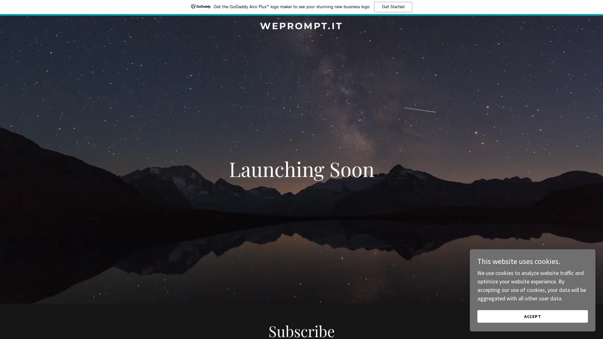 we-prompt homepage