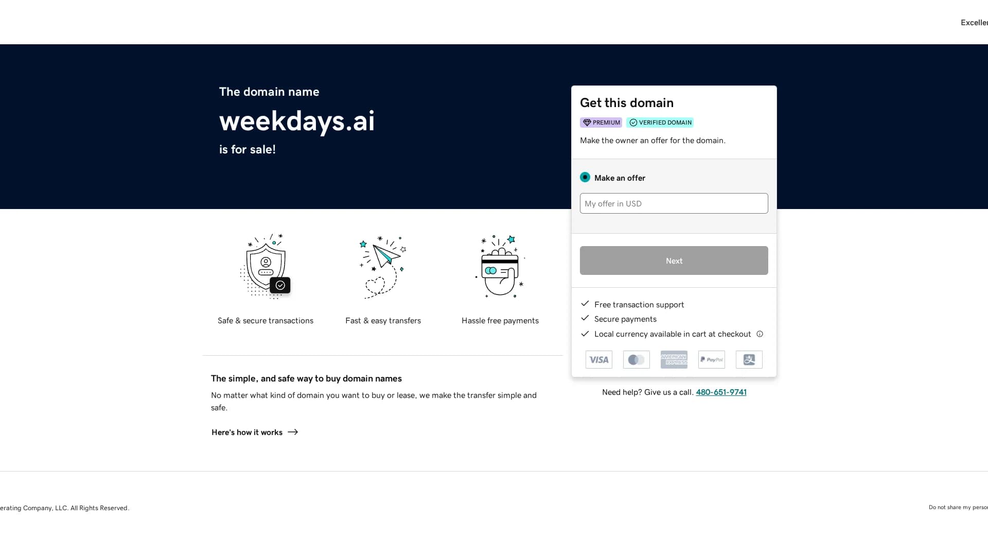 weekdays-ai homepage