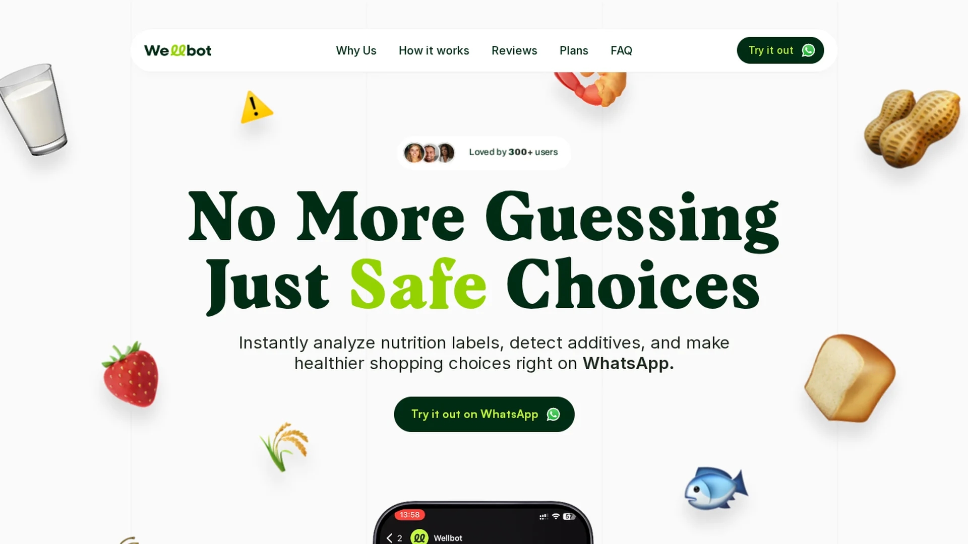 wellbot homepage