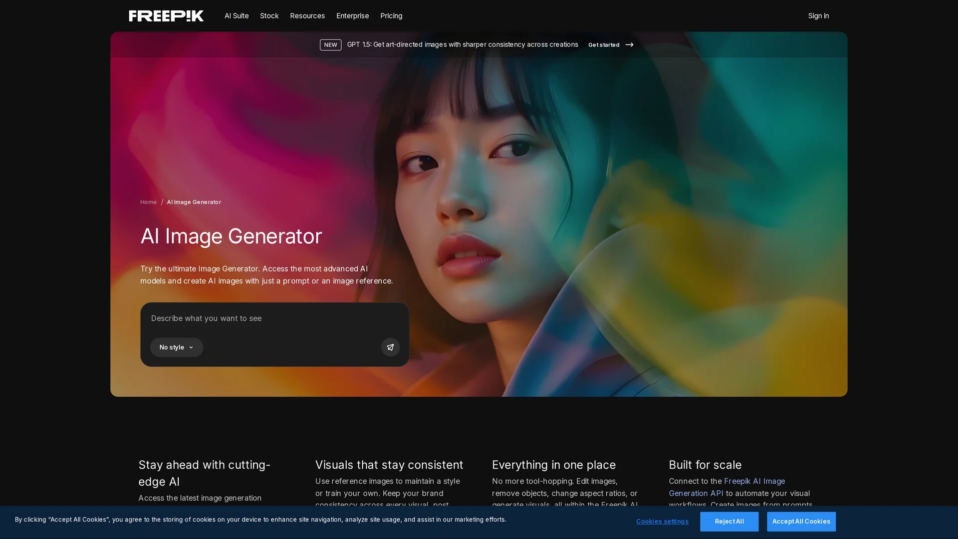 wepik homepage