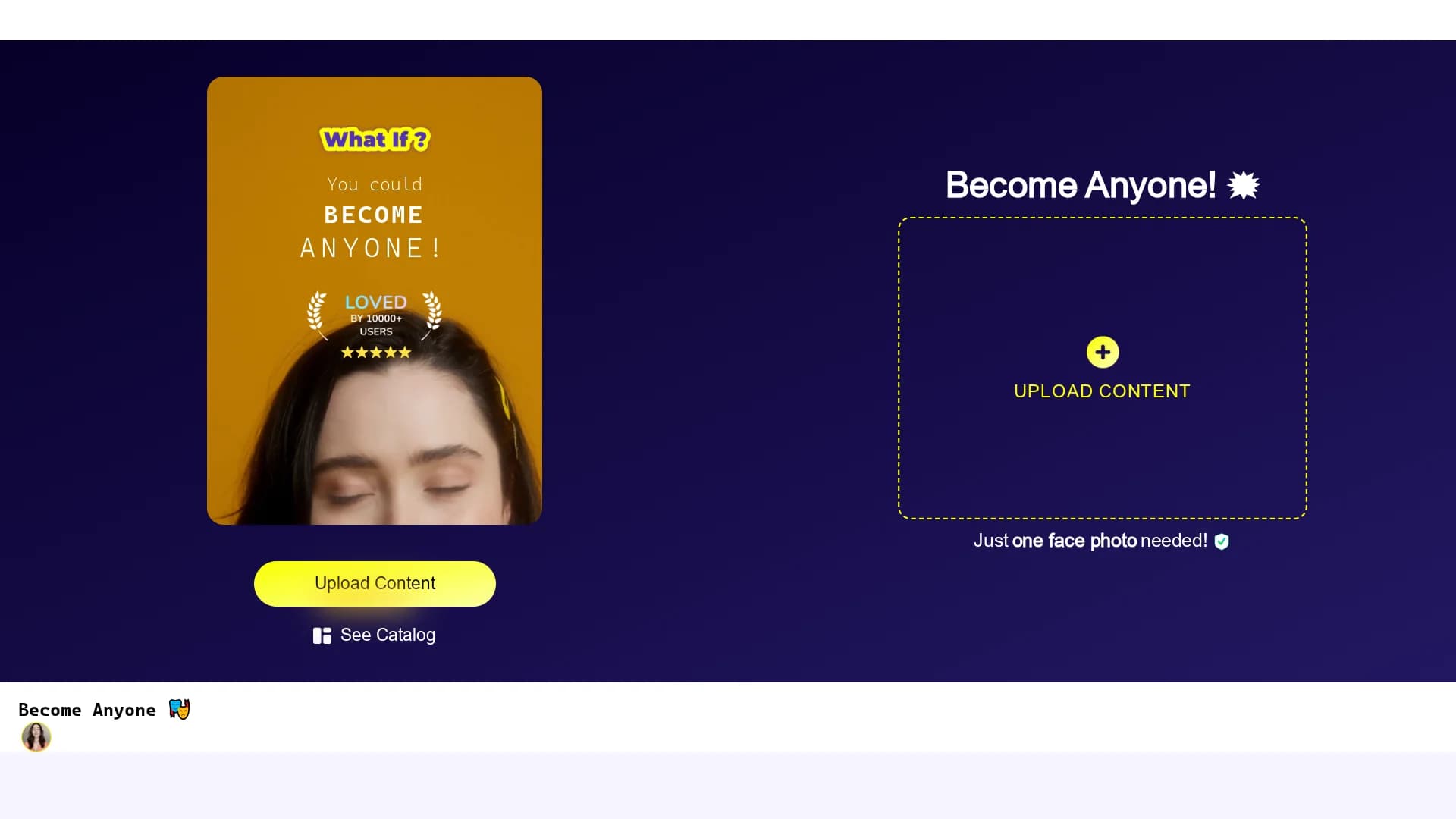 what-if homepage