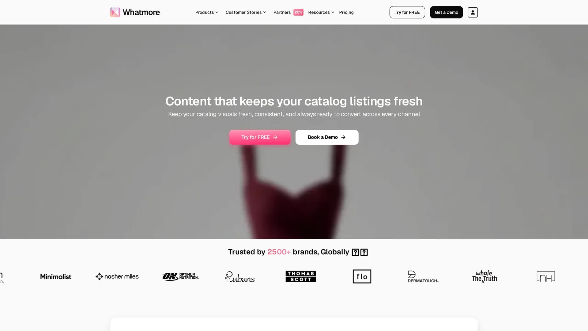 whatmore-live homepage