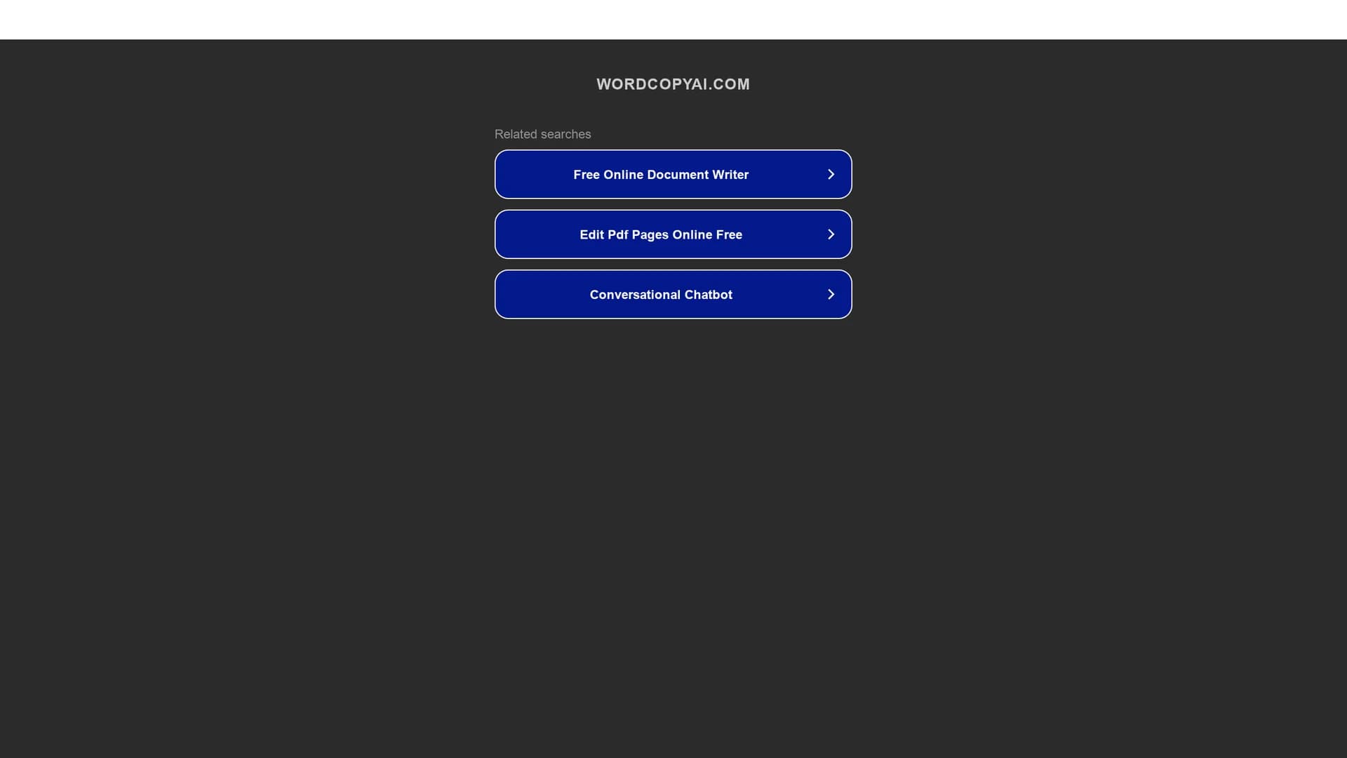 wordcopyai homepage