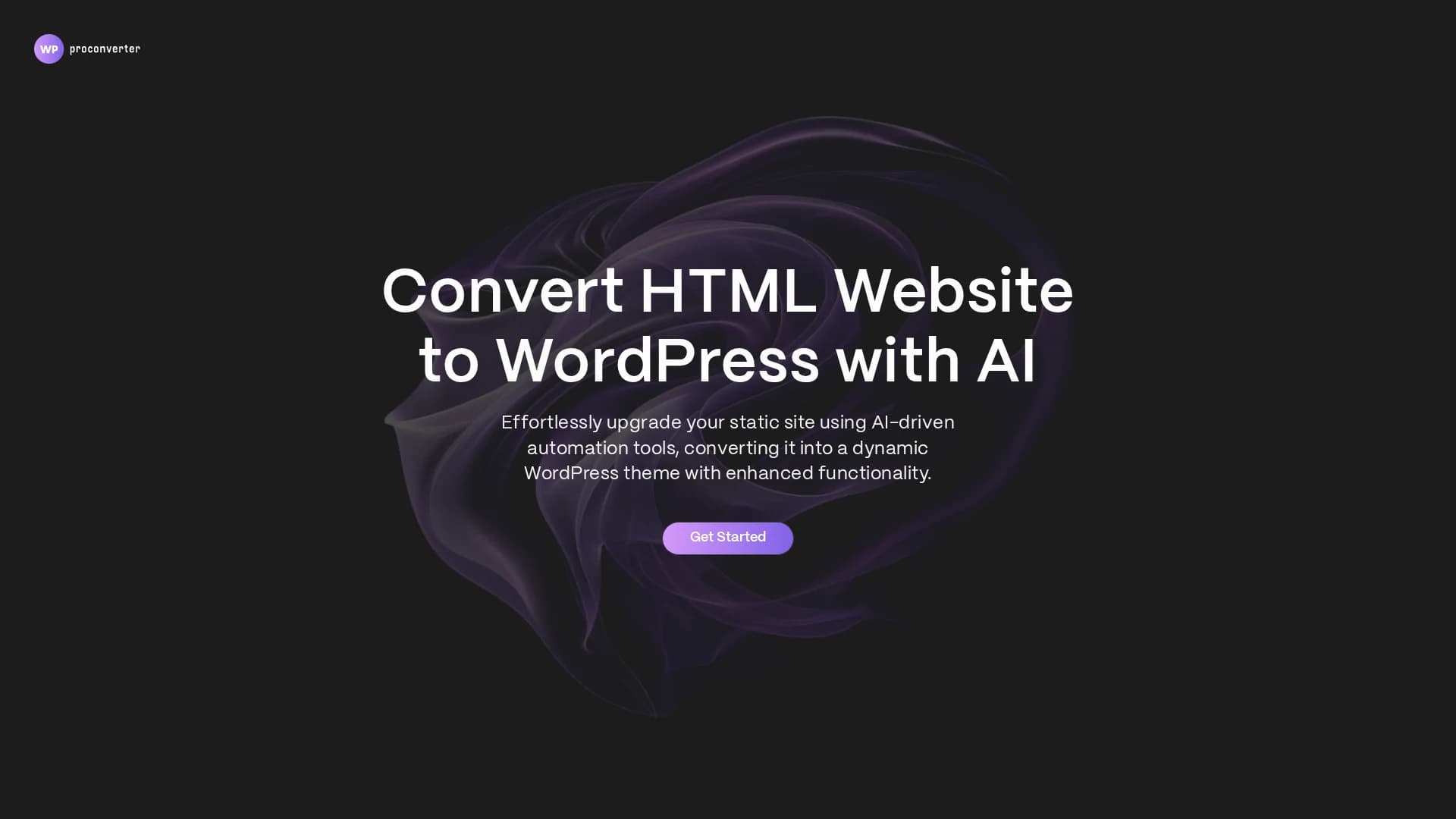 wordpress-pro-converter homepage