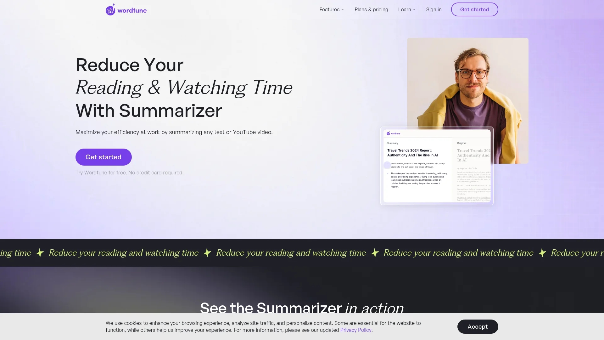 wordtune-read homepage