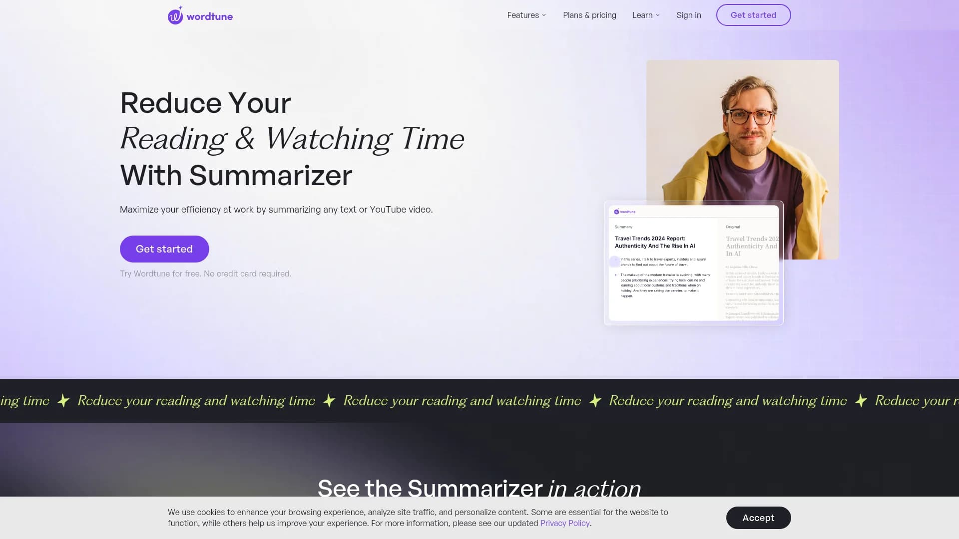 wordtune-read homepage