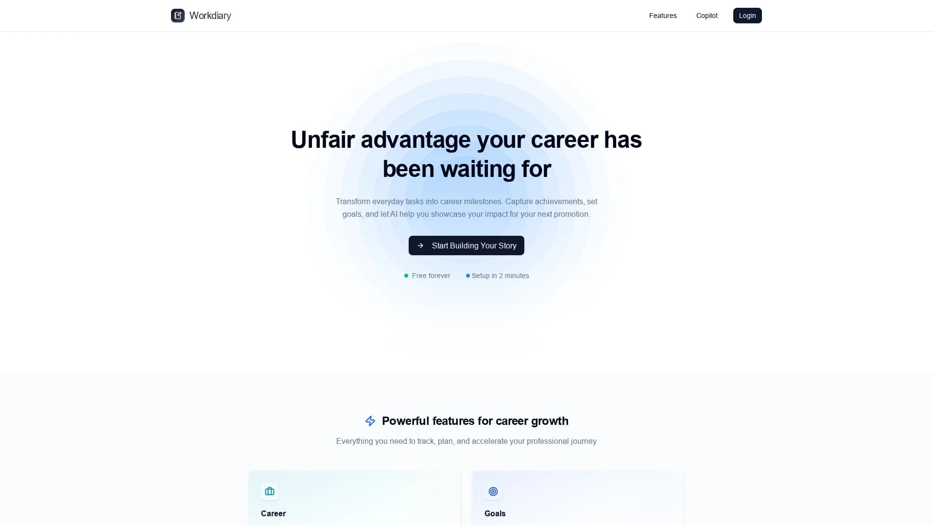 workdiary homepage