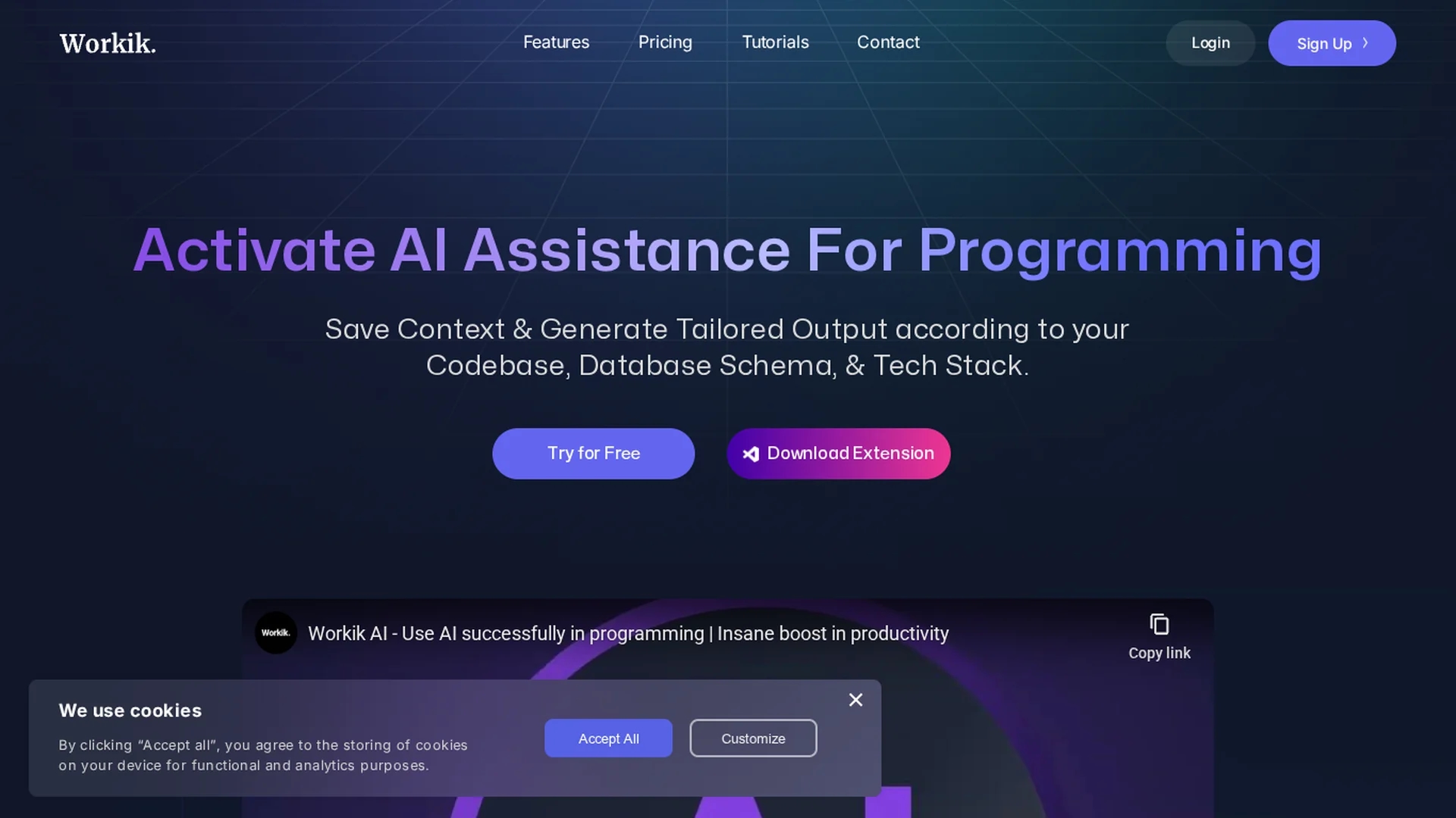 workik homepage