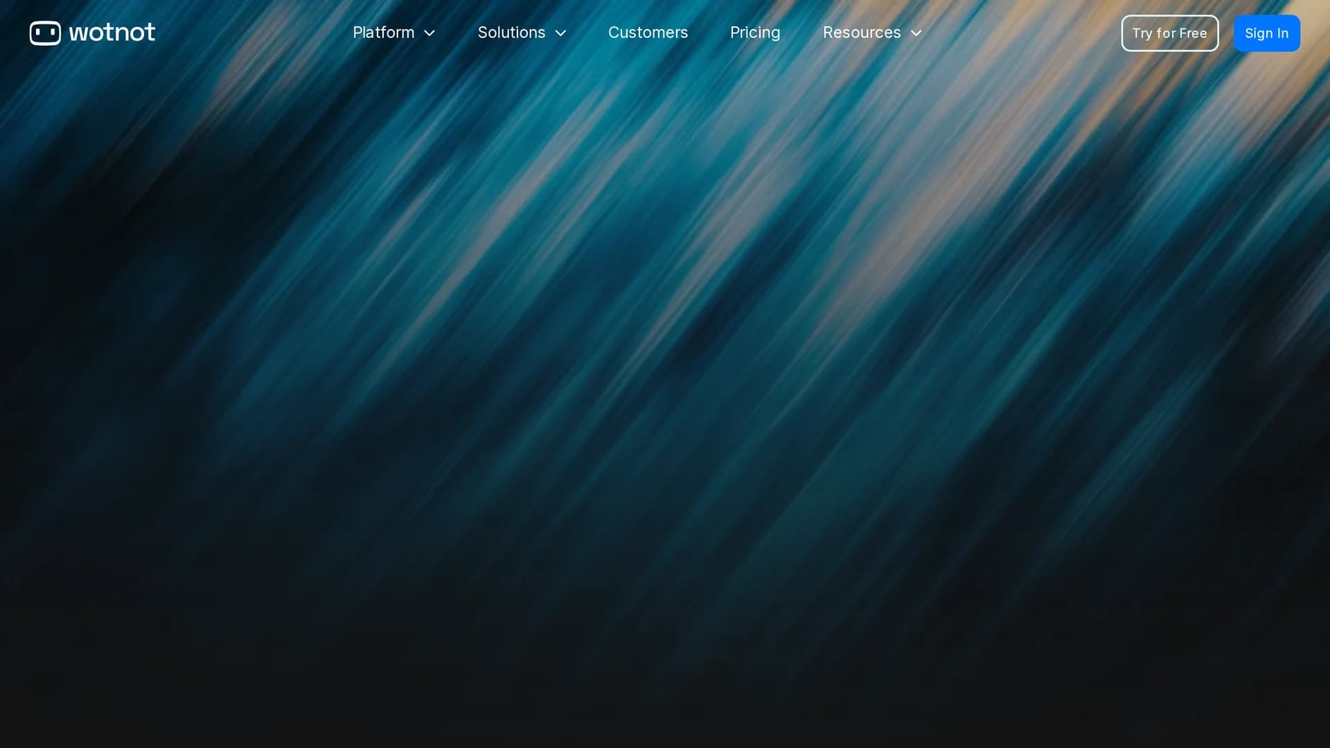 wotnot-io homepage