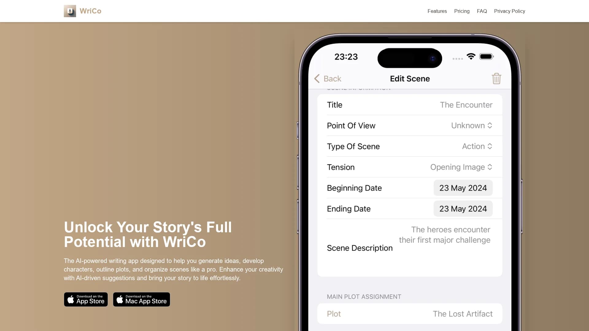 wrico homepage
