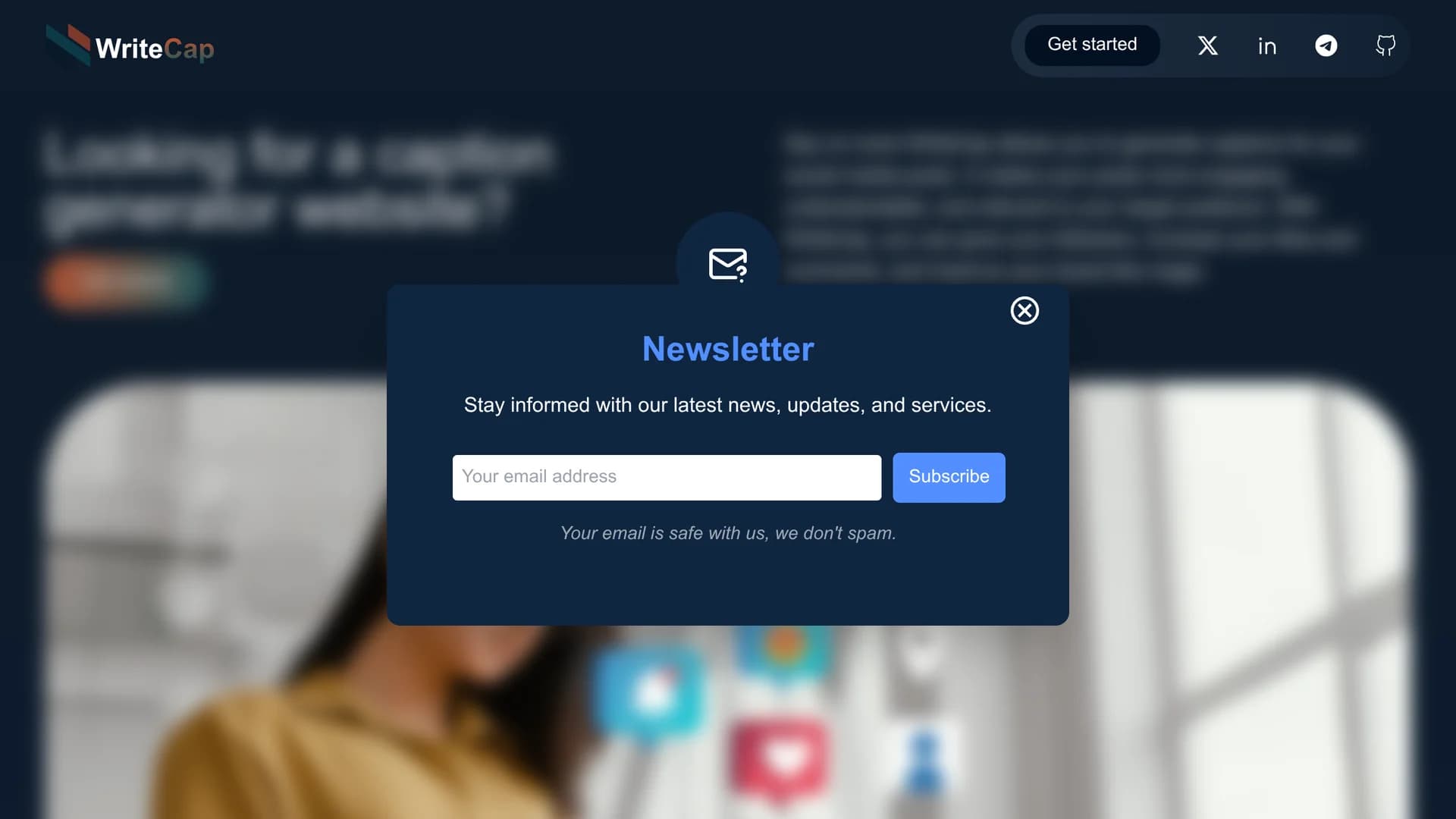 writecap homepage