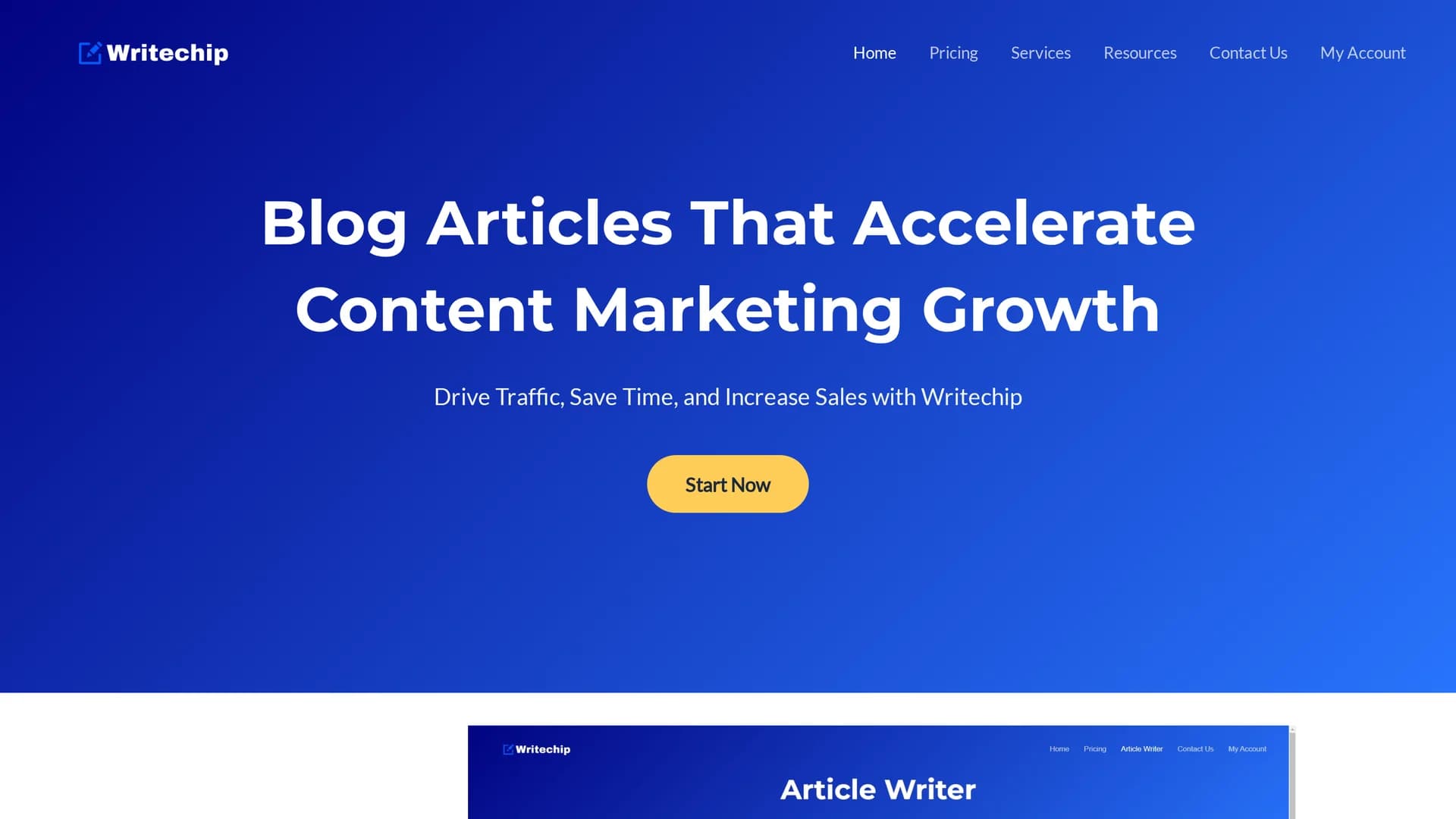 writechip homepage