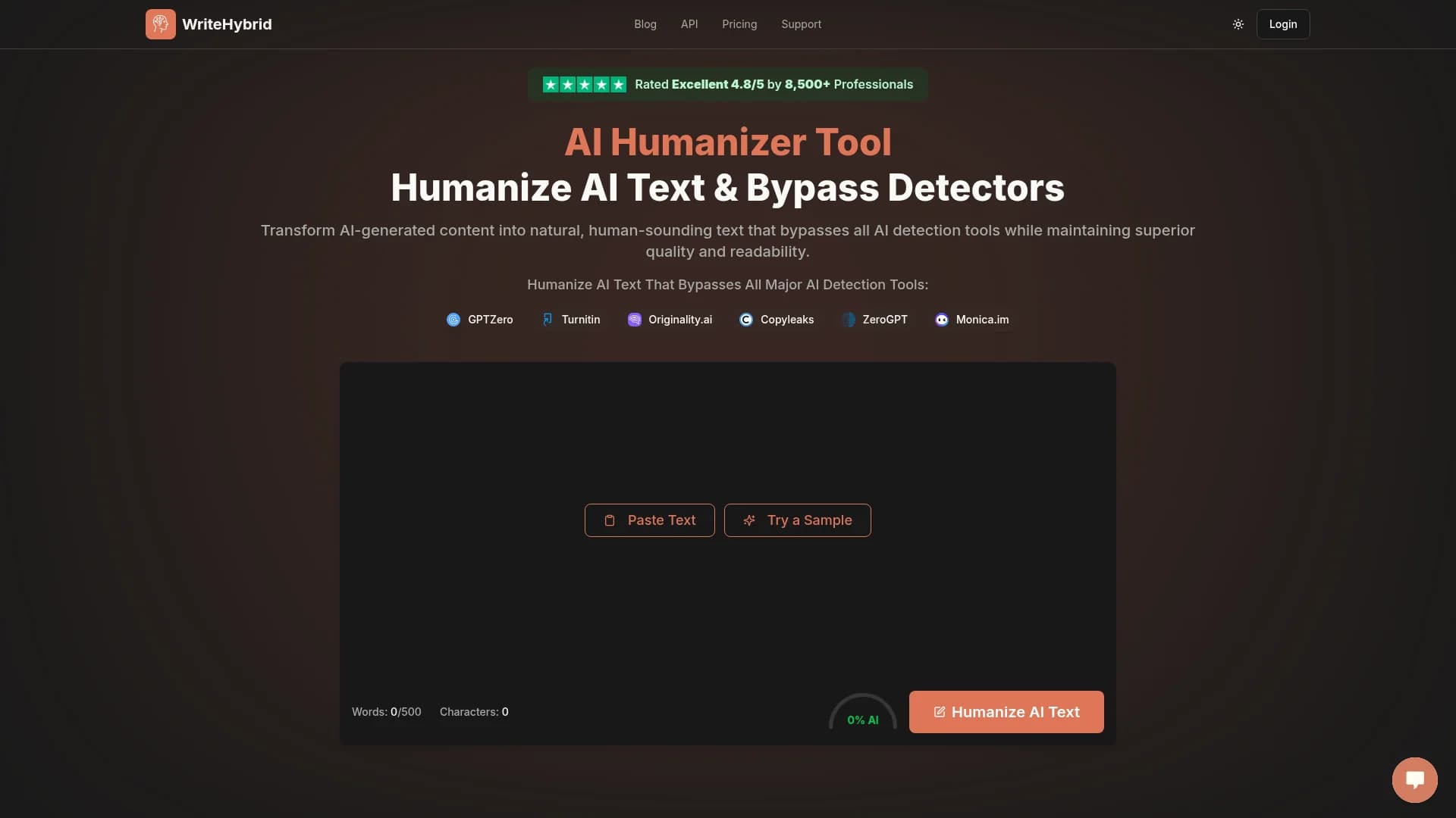 writehybrid homepage