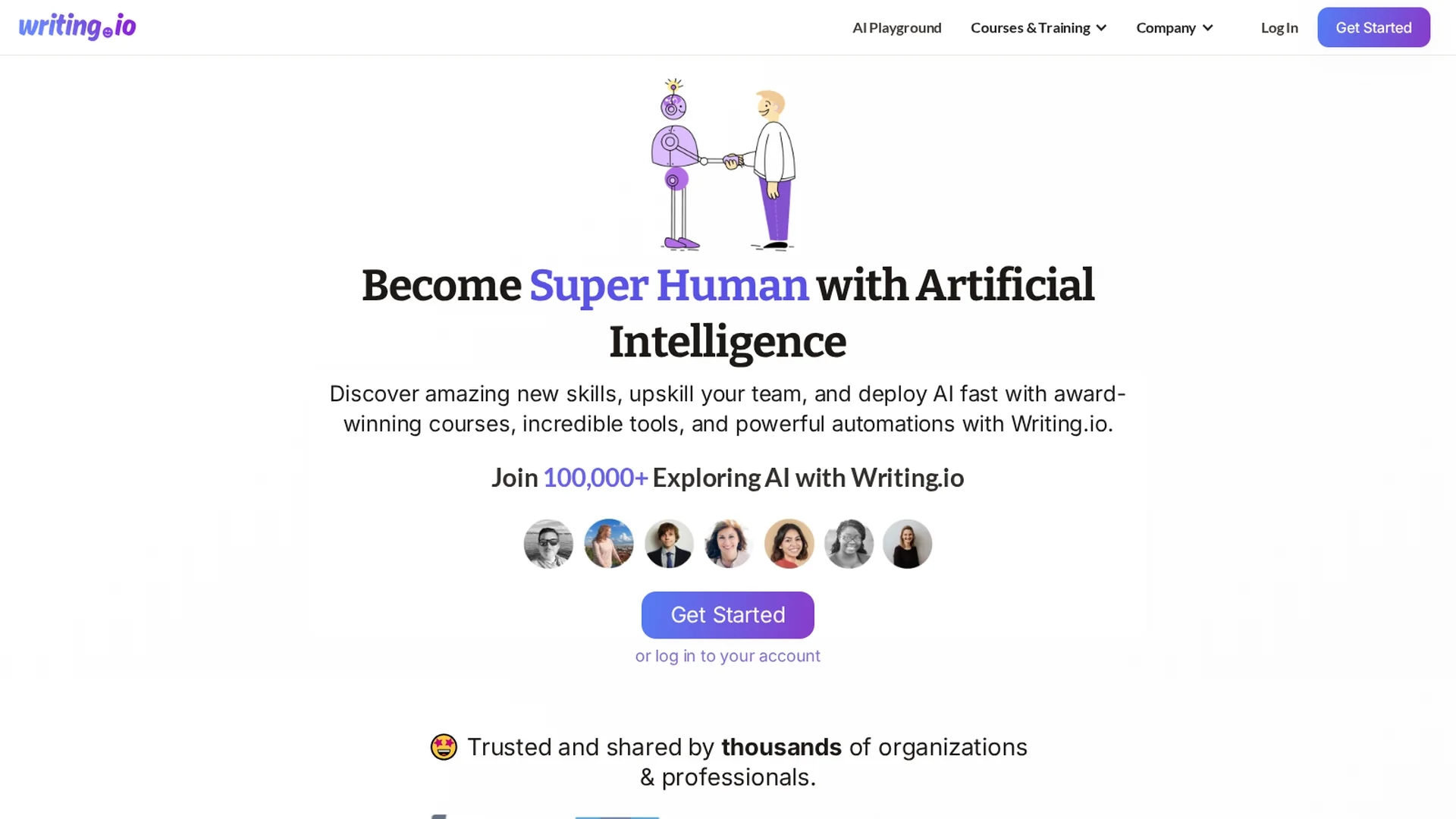 writing-io homepage