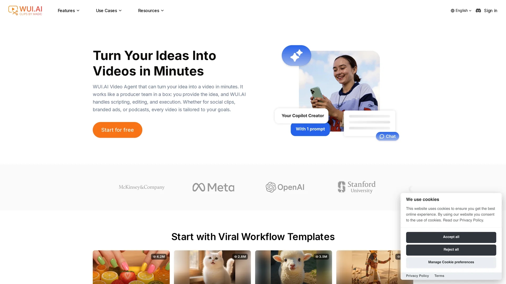 wui-ai homepage