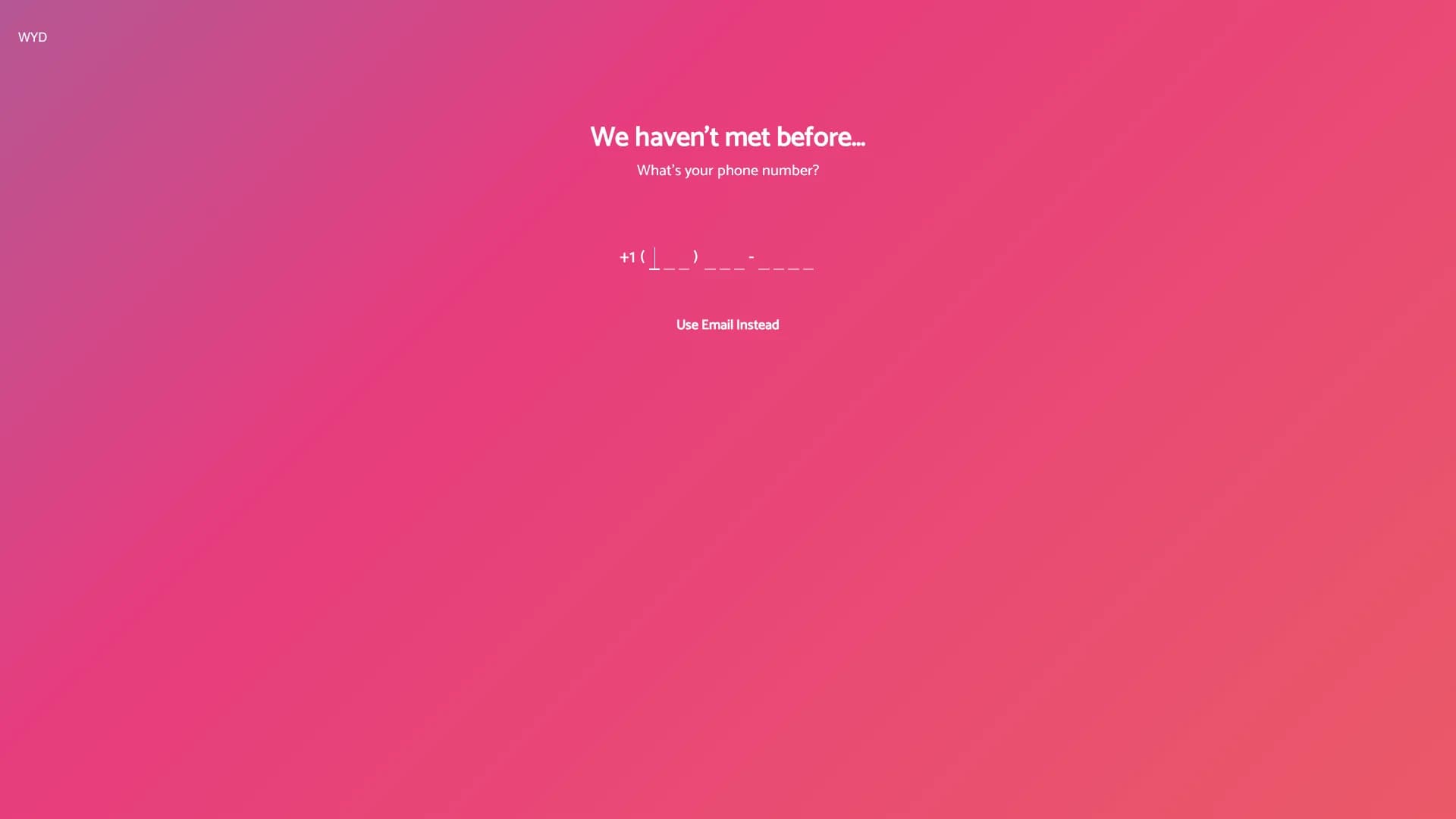wyd homepage