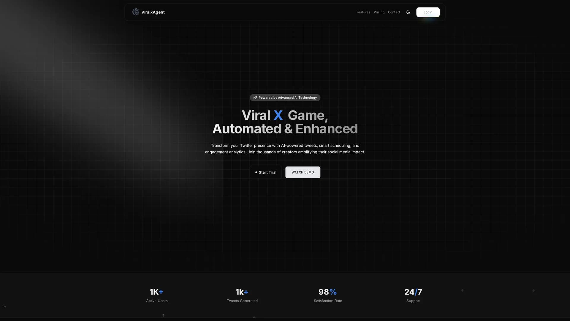x-agent homepage