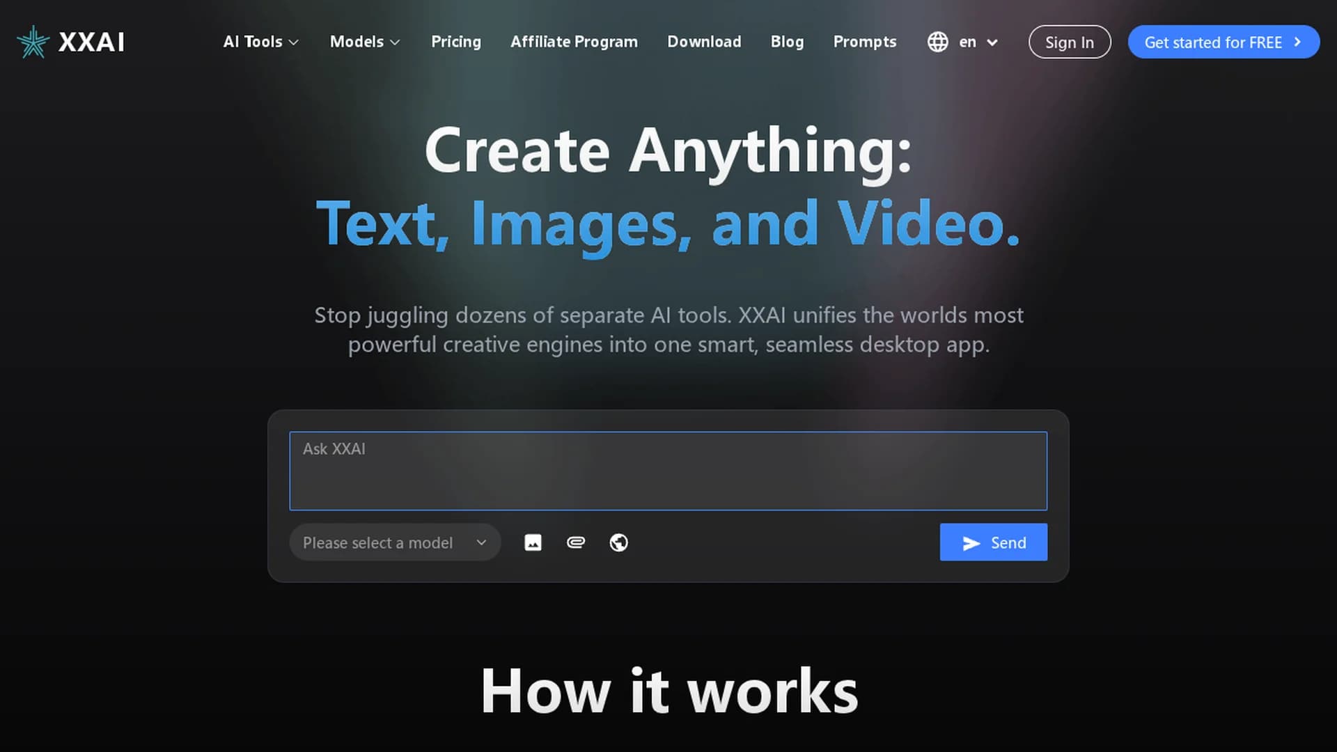 xx-ai homepage