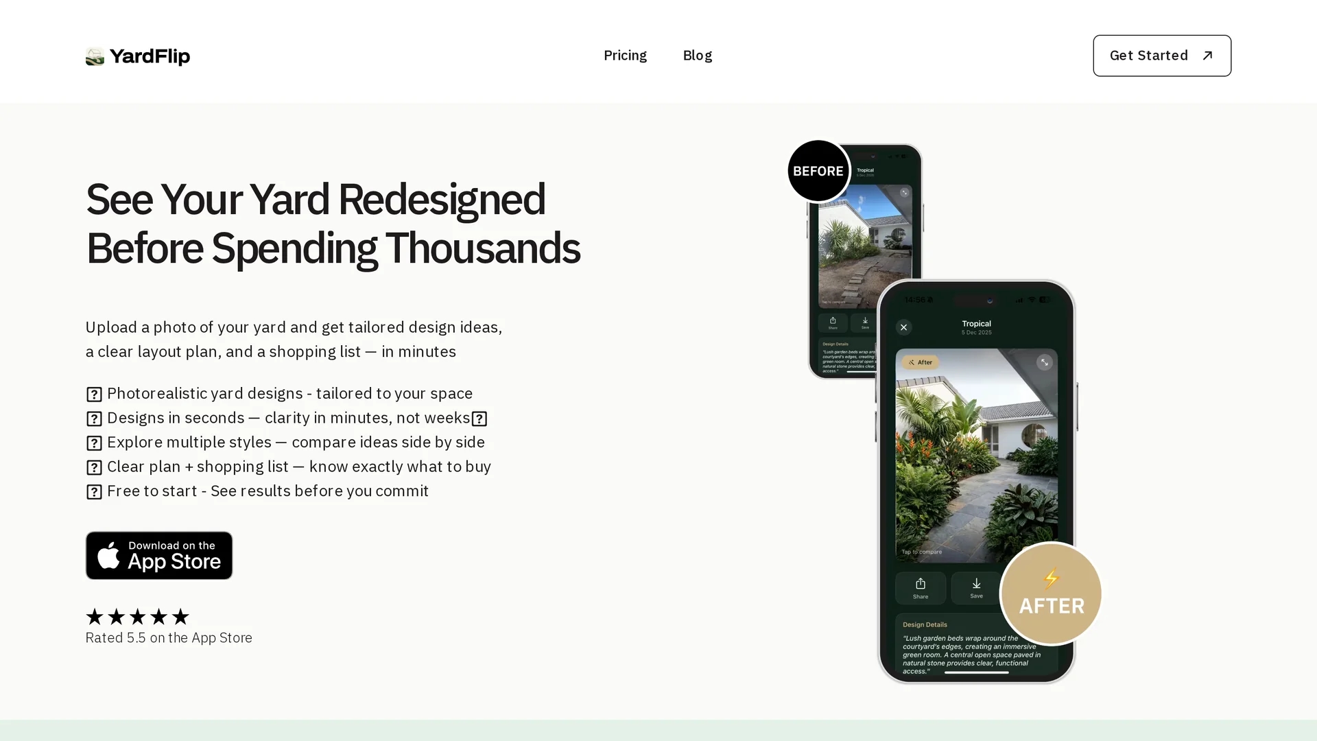 yardflip homepage