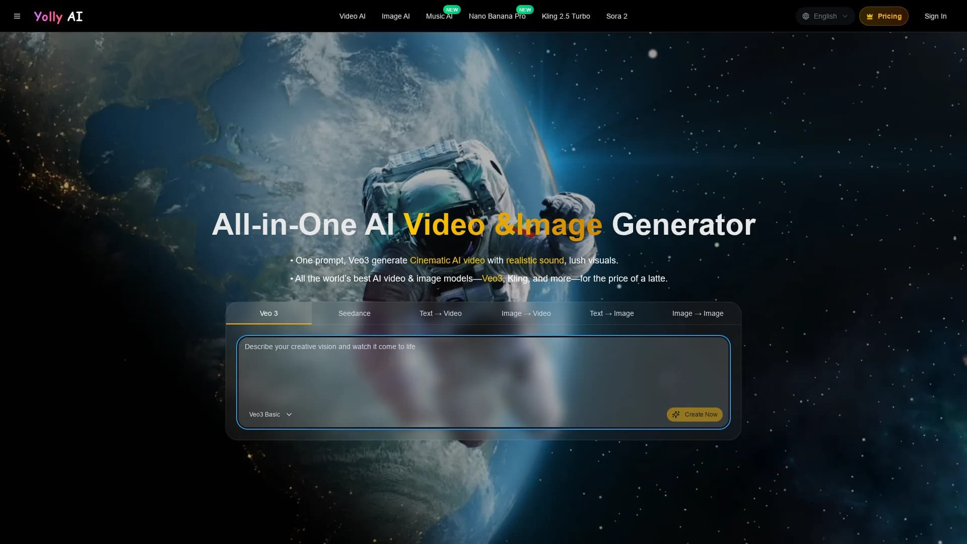 yolly-ai homepage