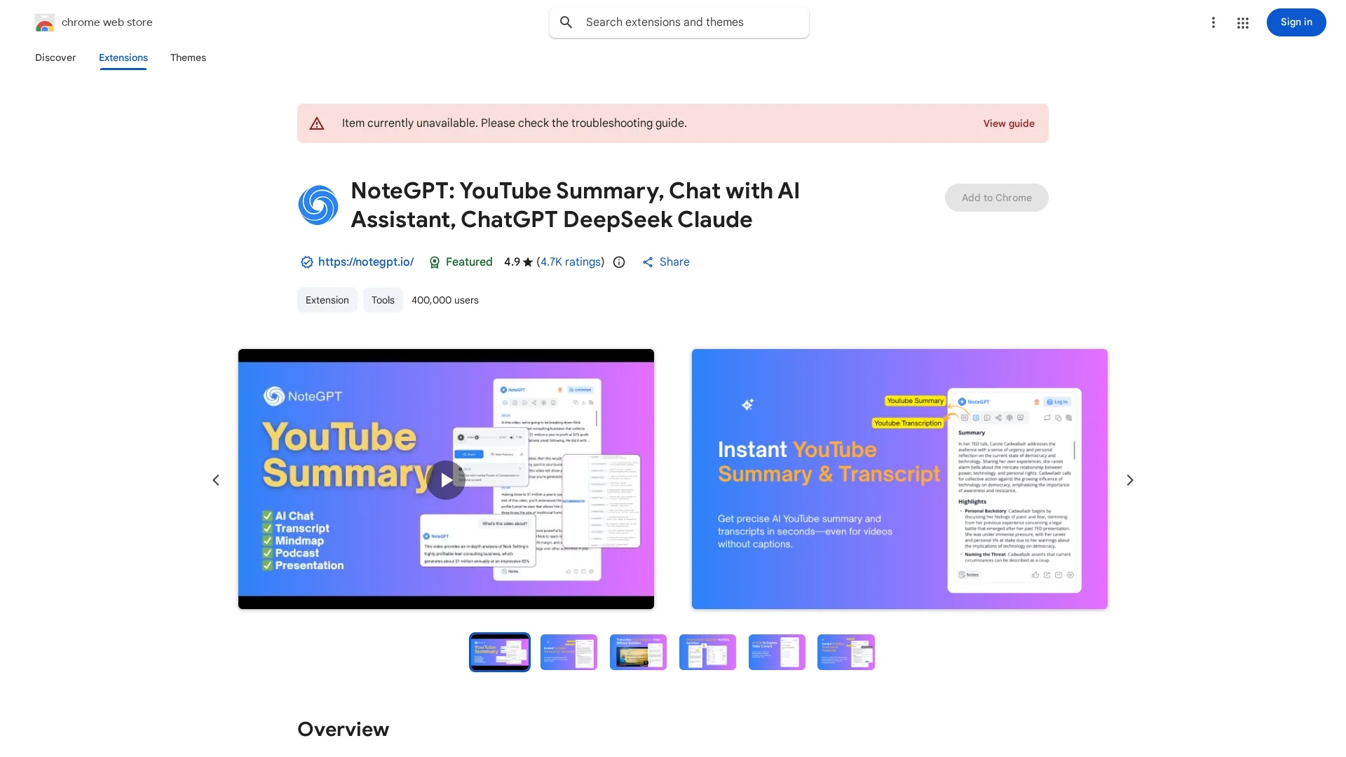 youtube-summary-with-chatgpt-claude homepage