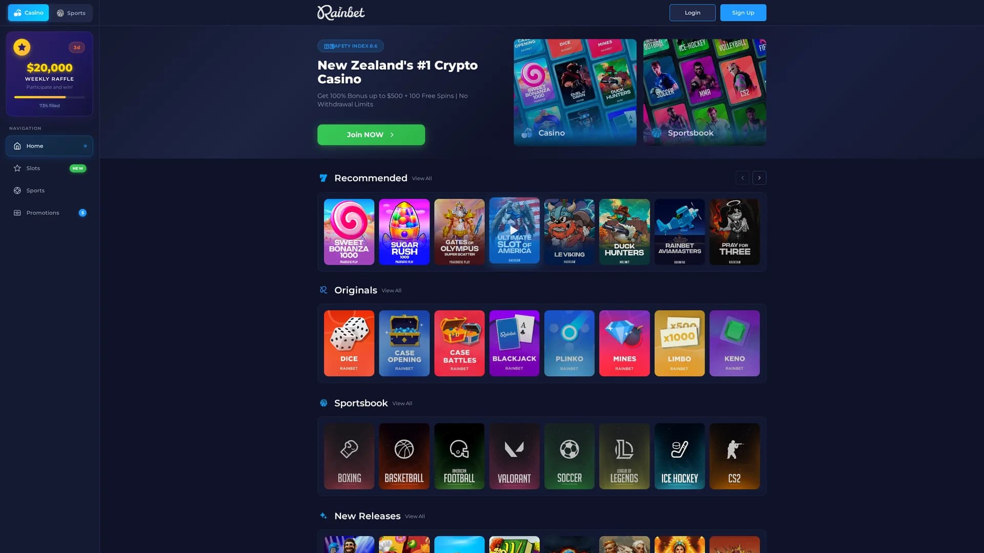 zaphire homepage