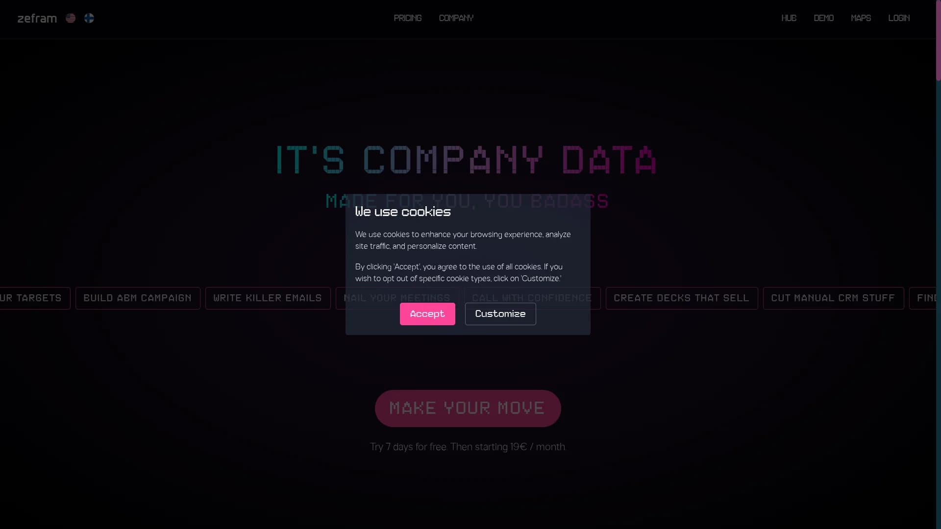 zefram homepage