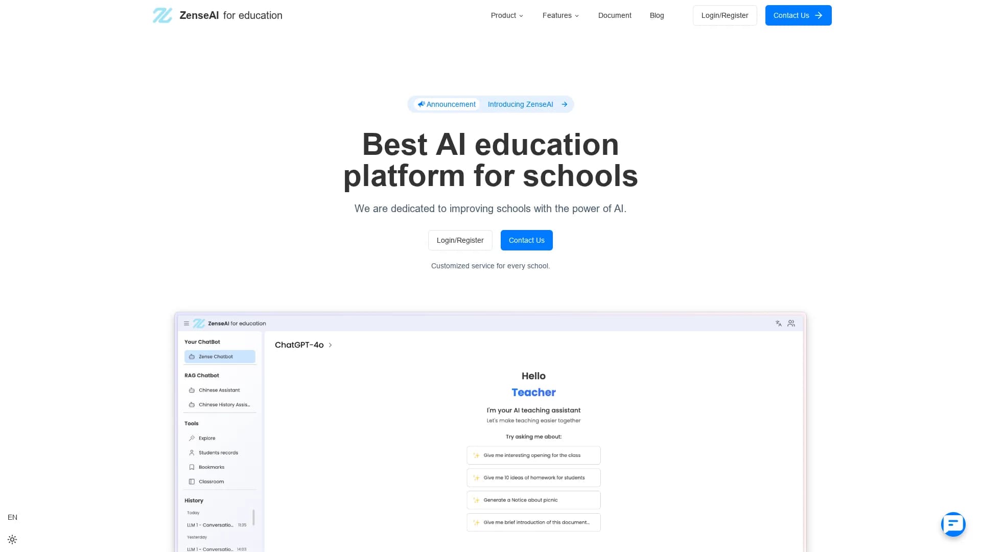 zenseai homepage