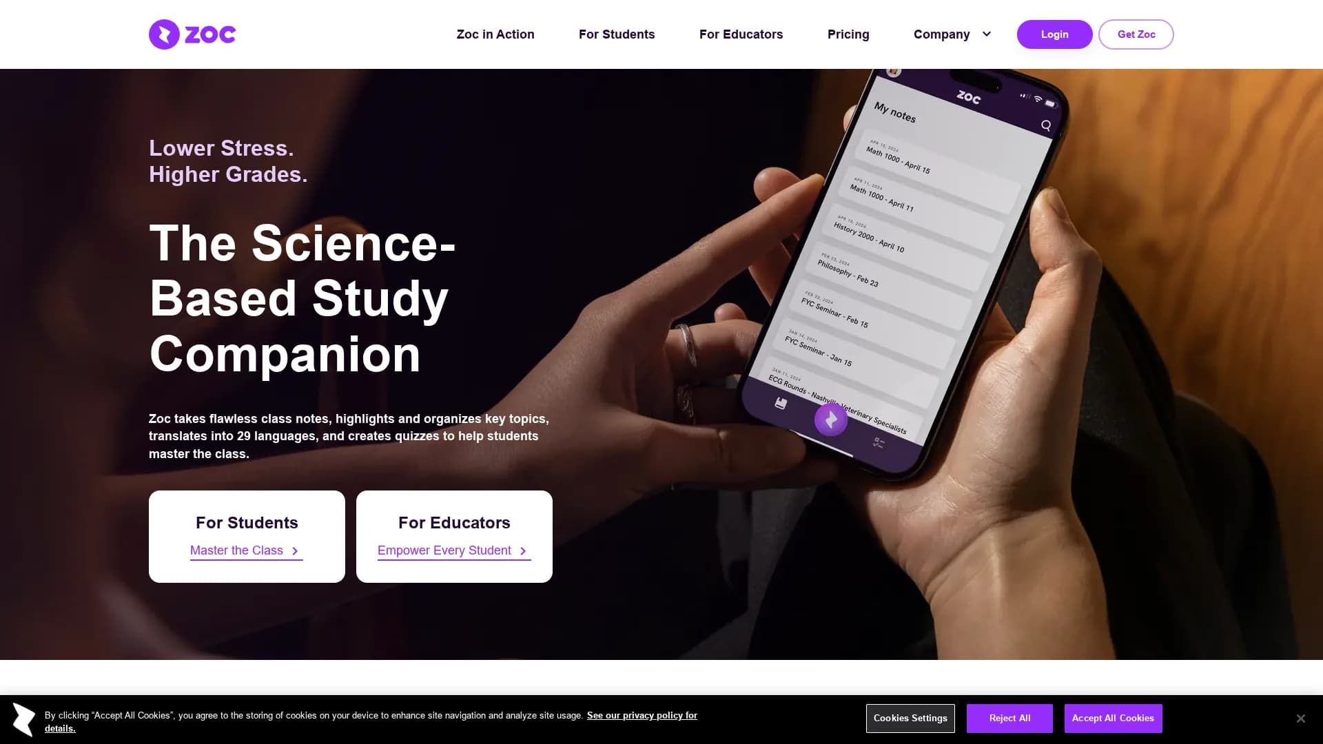 zoc homepage