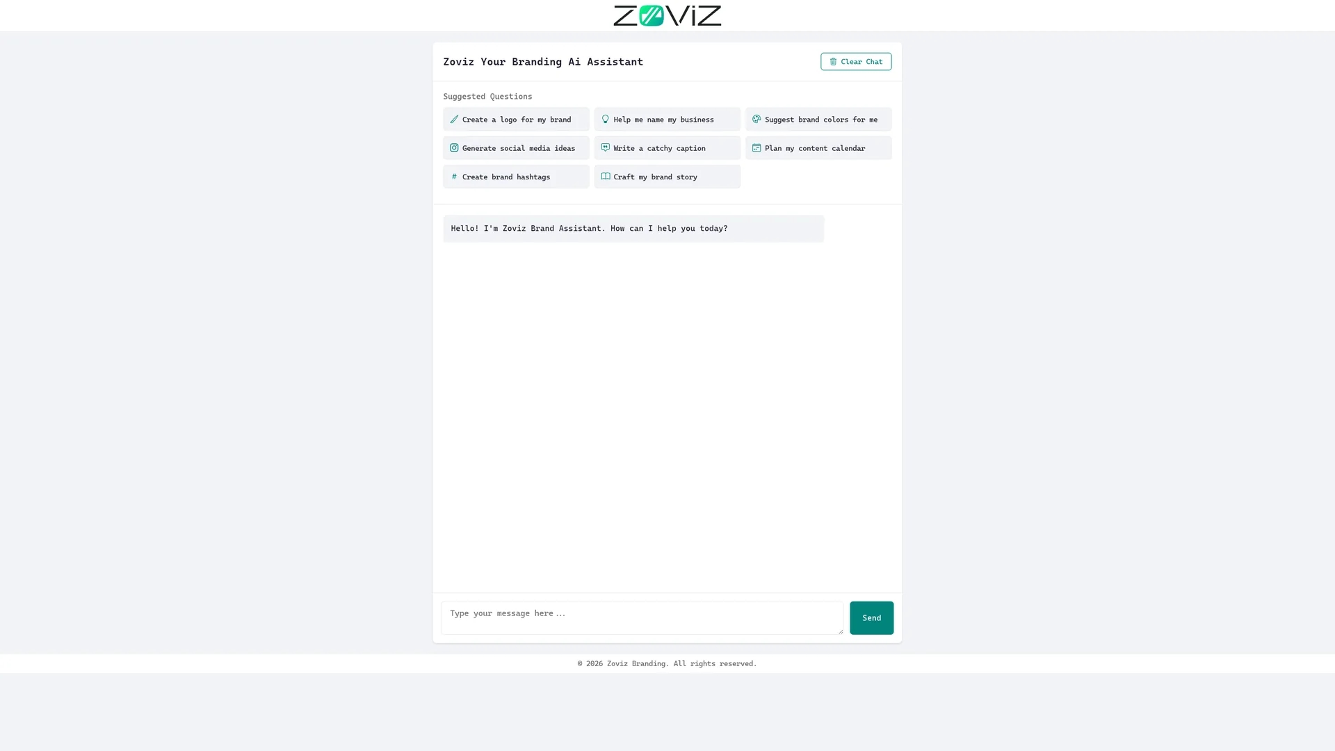 zoviz-branding-expert homepage