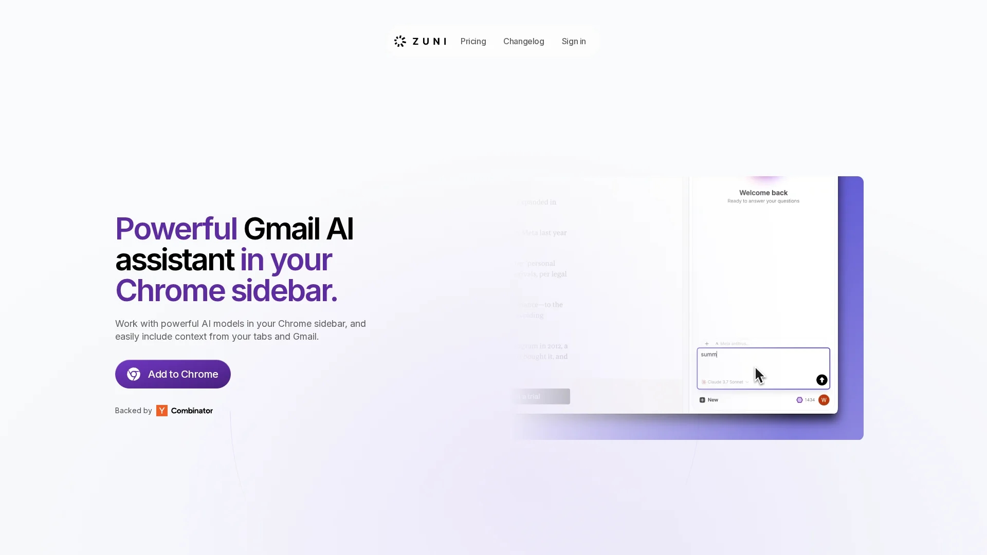 zuni homepage
