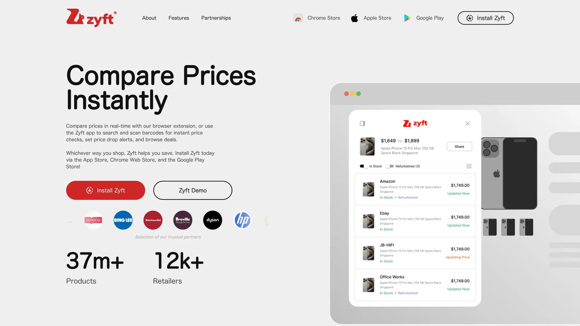 zyft homepage